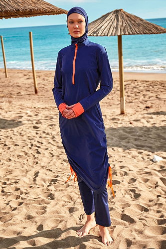 moda selvim 2412MRNK1139 Navy Blue - Thumbnail