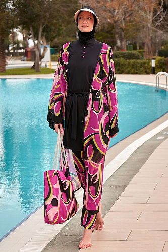 moda selvim 2413MRNK1139 Fuchsia - Thumbnail