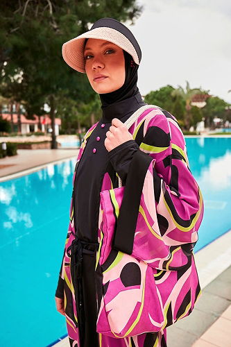 moda selvim 2413MRNK1139 Fuchsia - Thumbnail