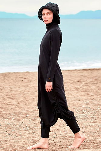 moda selvim Combined 2415MRNK1139 Black - Thumbnail