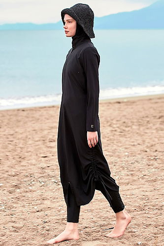 moda selvim Combined 2415MRNK1139 Black - Thumbnail