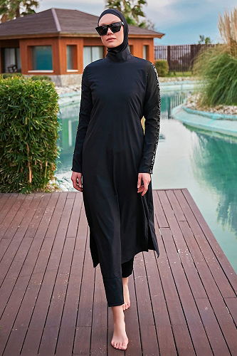 moda selvim Combined 2417MRNK1139 Black - Thumbnail