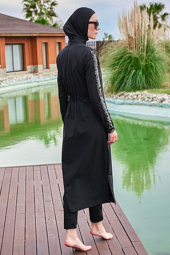 moda selvim Combined 2417MRNK1139 Black - Thumbnail