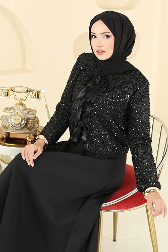 moda selvim Combined 2418TEG847 Black - Thumbnail