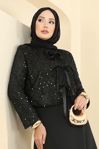 moda selvim Combined 2418TEG847 Black - Thumbnail