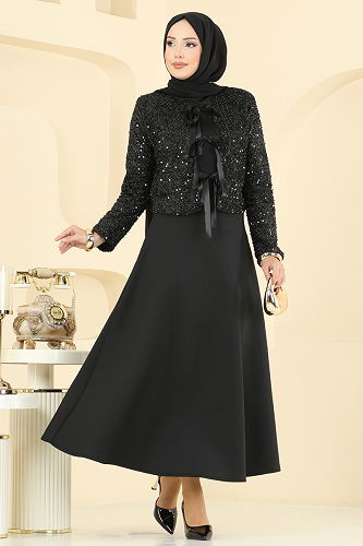 moda selvim Combined 2418TEG847 Black - Thumbnail