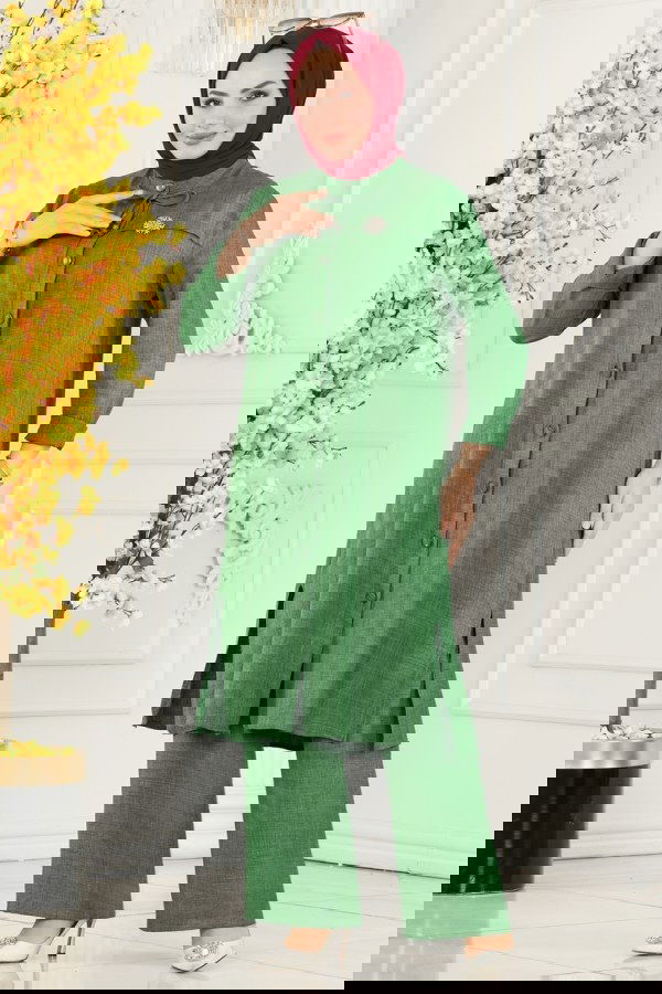 Modaselvim NET 20%+20% DISCOUNT IN THE CARD Combined 241DVL817 Green