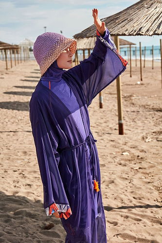 moda selvim 2420MRNK1139 Purple - Thumbnail