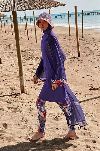 moda selvim أرجواني 2420MRNK1139 - Thumbnail