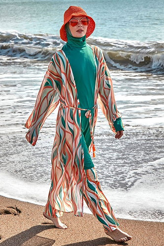 moda selvim 2422MRNK1139 Green - Thumbnail