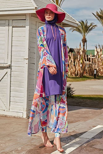 moda selvim 2424MRNK1139 Fuchsia - Thumbnail