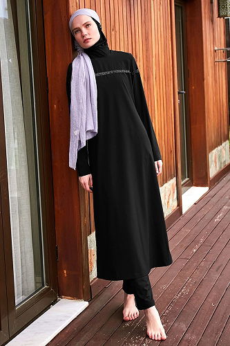 moda selvim 2433MRNK1139 Black - Thumbnail