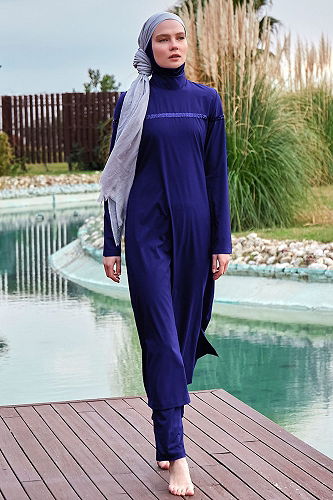 moda selvim 2433MRNK1139 Navy Blue - Thumbnail