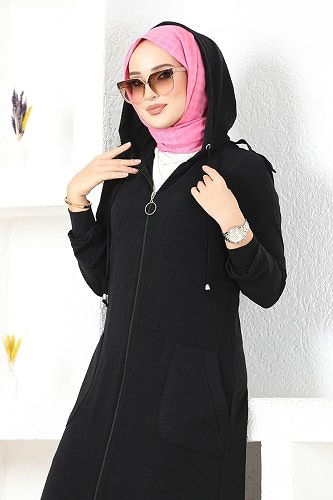 moda selvim طقم أسود 2436SL432 - Thumbnail