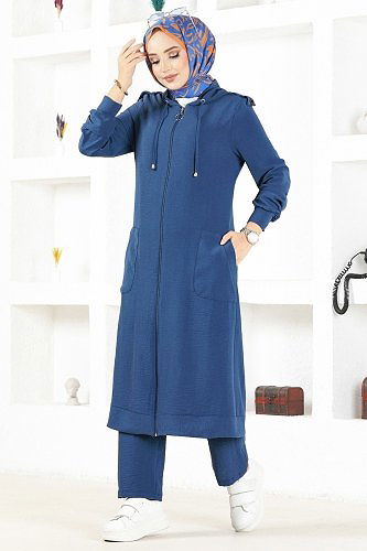 moda selvim Combined 2436SL432 Indigo - Thumbnail