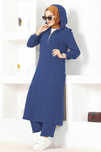 moda selvim طقم ازرق 2436SL432 - Thumbnail