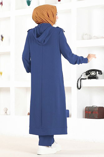 moda selvim طقم ازرق 2436SL432 - Thumbnail