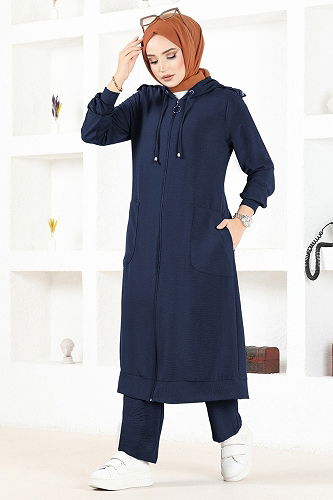 moda selvim Combined 2436SL432 Navy Blue - Thumbnail