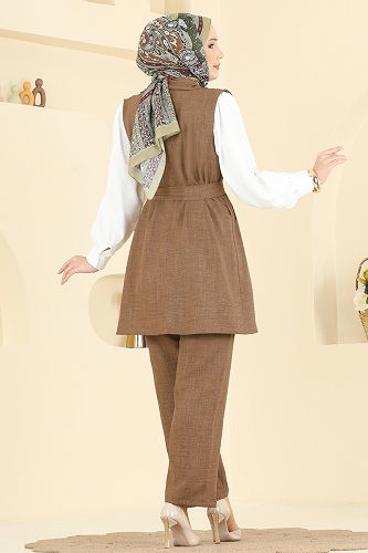 moda selvim Combined 2456HBS856 Light Brown - Thumbnail
