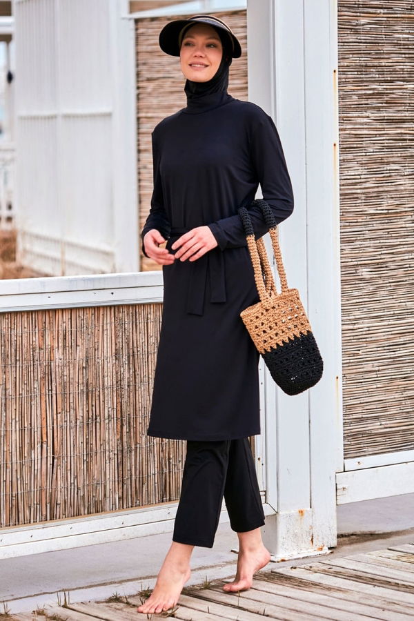 Modaselvim مايو شرعي أسود 2461MRNK1139