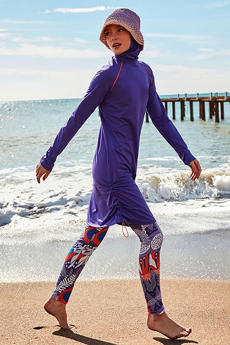 moda selvim 2494MRNK1139 Purple - Thumbnail