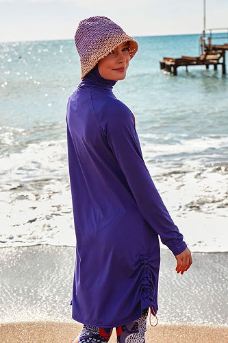 moda selvim أرجواني 2494MRNK1139 - Thumbnail