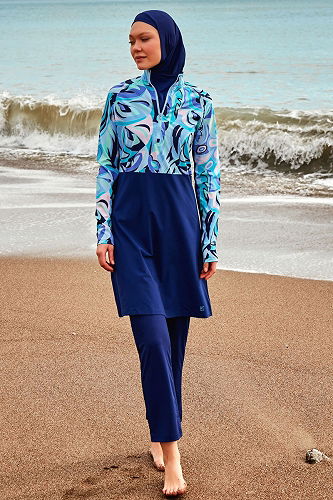 moda selvim 2498MRNK1139 Navy Blue - Thumbnail