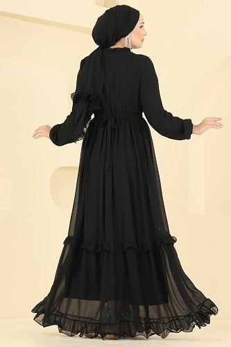 moda selvim Combined 2499ANT466 Black - Thumbnail