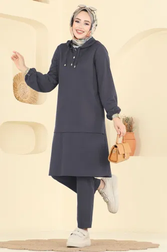 U.K.B. - طقم رمادي غامق 25007UKB139