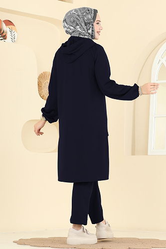 moda selvim Combined 25007UKB139 Navy Blue - Thumbnail