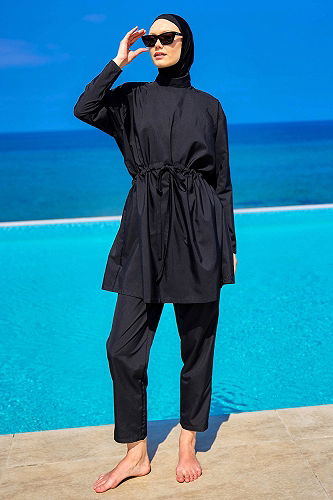 moda selvim 2502MRNK1139 Black - Thumbnail