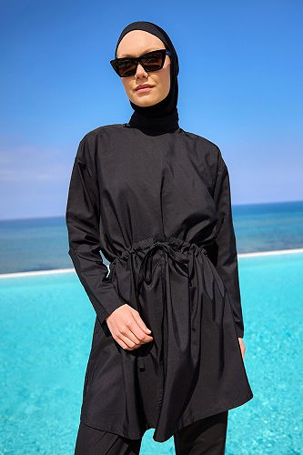 moda selvim أسود 2502MRNK1139 - Thumbnail