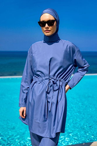 moda selvim 2502MRNK1139 Blue - Thumbnail