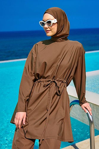 moda selvim بني 2502MRNK1139 - Thumbnail