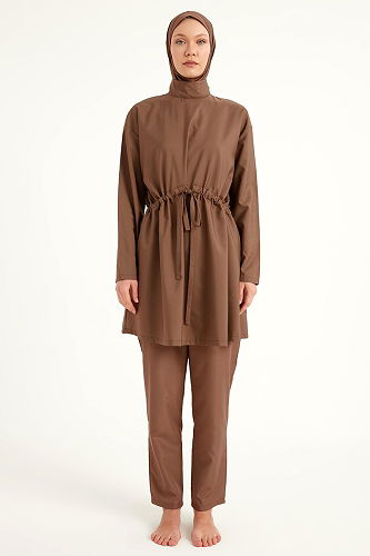 moda selvim بني 2502MRNK1139 - Thumbnail