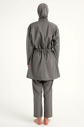 moda selvim رمادي غامق 2502MRNK1139 - Thumbnail