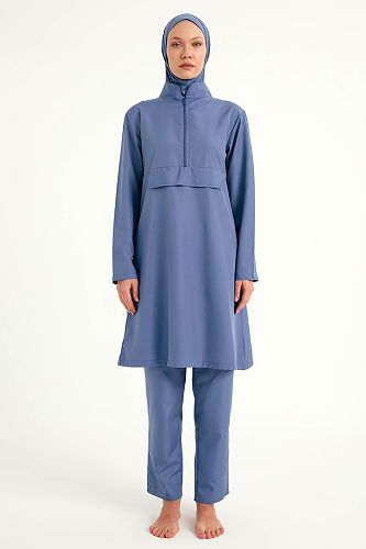 moda selvim 2503MRNK1139 Blue - Thumbnail