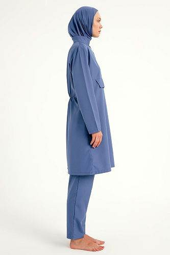 moda selvim 2503MRNK1139 Blue - Thumbnail