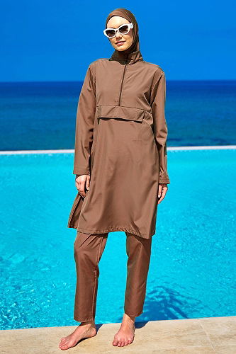 moda selvim بني 2503MRNK1139 - Thumbnail