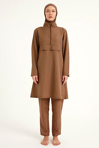 moda selvim بني 2503MRNK1139 - Thumbnail