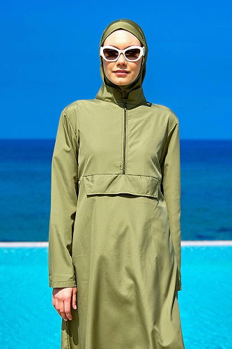 moda selvim أخضر 2503MRNK1139 - Thumbnail