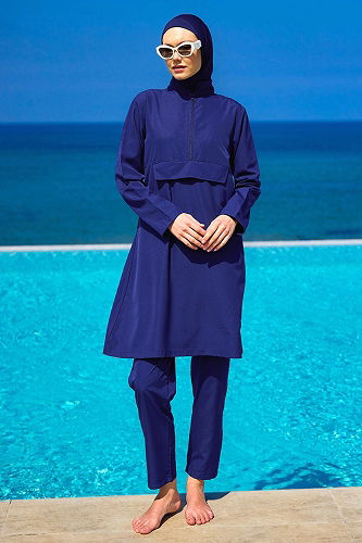 moda selvim 2503MRNK1139 Navy Blue - Thumbnail