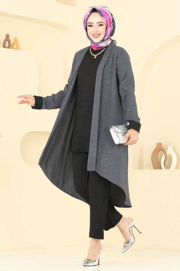 Modaselvim NET 20%+20% DISCOUNT IN THE CARD Combined 25071MTS1094 Anthracite