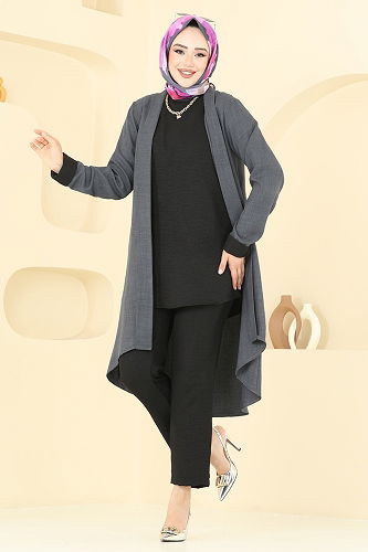 moda selvim Combined 25071MTS1094 Anthracite - Thumbnail