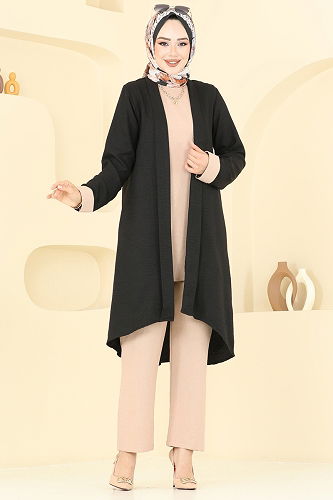 moda selvim Combined 25071MTS1094 Black - Thumbnail