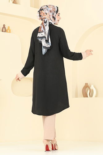 moda selvim Combined 25071MTS1094 Black - Thumbnail