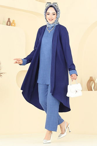 moda selvim Combined 25071MTS1094 Navy Blue - Thumbnail