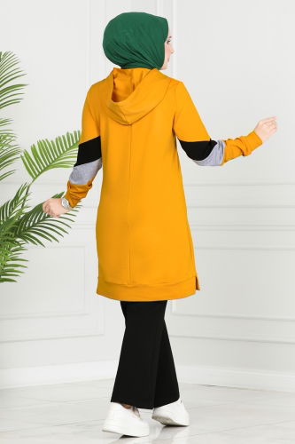 moda selvim Combined 2512SL432 Mustard & Black - Thumbnail