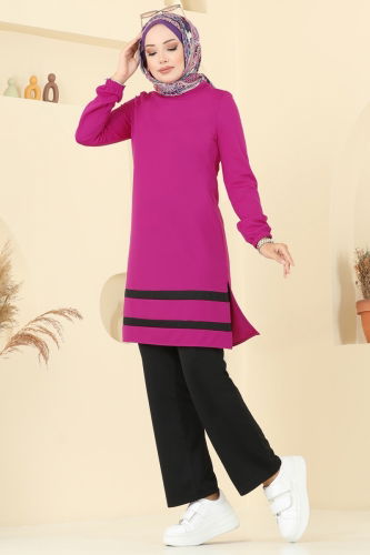 S.L. - Combined 2516SL432 Fuchsia & Black