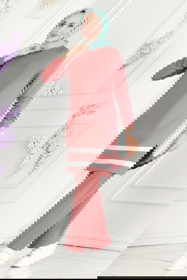 Modaselvim خصم صافٍ20%+20% في سلة التسوق طقم تفاحي 2516SL432